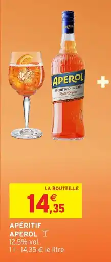 Intermarché APEROL APÉRITIF offre