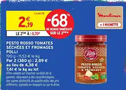 Intermarché Hyper Polli Pesto Rosso Tomates Séchées & Fromages offre