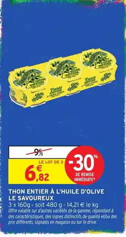 Intermarché Hyper Savory Whole Tuna in Olive Oil offre