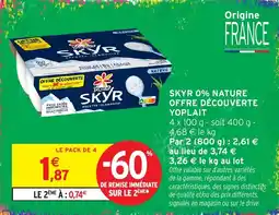 Intermarché Hyper Yoplait SKYR offre