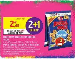 Intermarché Hyper Vico Monster Munch Original offre