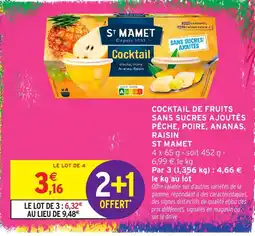 Intermarché Hyper ST MAMET Cocktail offre