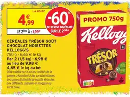 Intermarché Hyper Kellogg's Trésor offre