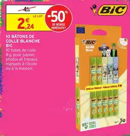 Intermarché BIC Colle blanche offre