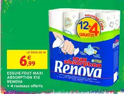 Intermarché Hyper Renova Essuie-tout maxi offre