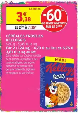 Intermarché Kellogg's Frosties offre