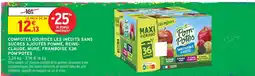 Intermarché Pom'Potes Compotes gourdes offre
