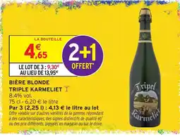 Intermarché Triple Karmeliet offre