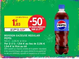 Intermarché PEPSI BOISSON GAZEUSE REGULAR offre