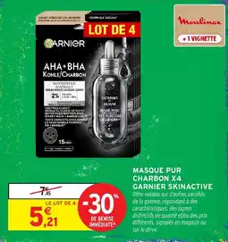 Intermarché Hyper GARNIER MASQUE PUR CHARBON offre