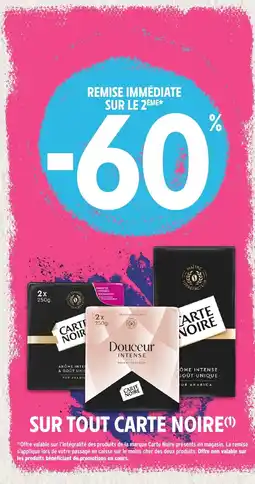 Intermarché Carte noire offre
