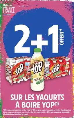 Intermarché YOP Yaourts à boire offre