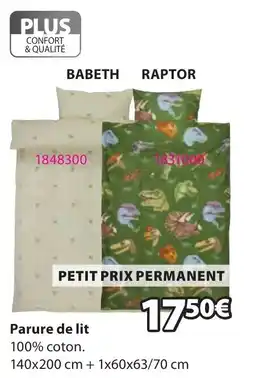JYSK PLUS Parure de lit offre