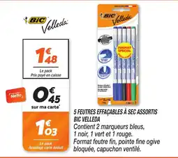 Netto BIC Velleda offre