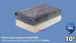 JYSK HAGTORN Plaid en tissu molletonné offre