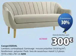 JYSK EGEDAL Canapé offre