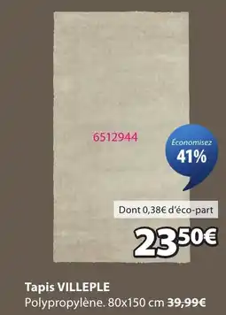 JYSK VILLEPLE Tapis offre