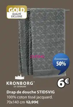JYSK KRONBORG Drap de douche STIDSVIG offre