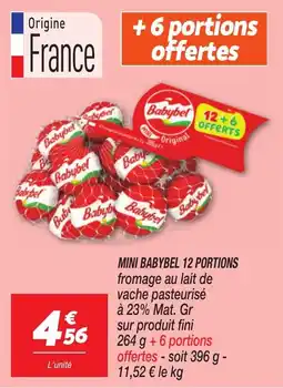 Netto Babybel Mini offre