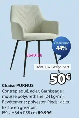 JYSK PURHUS Chaise offre