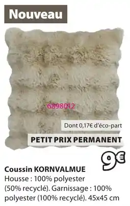 JYSK KORNAVALMUE Coussin offre