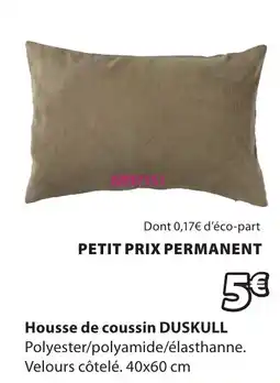 JYSK DUSKULL Housse de coussin offre