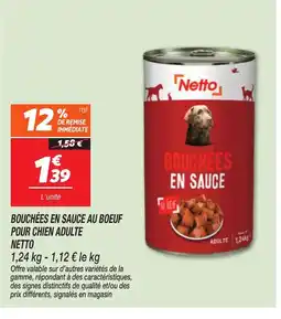 Netto Netto Bouchées en sauce offre