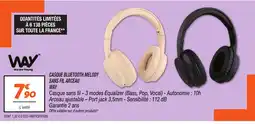 Netto WAY CASQUE BLUETOOTH MELODY offre