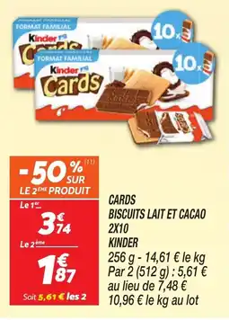 Netto Kinder Cards offre