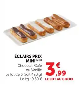 Maximarché ÉCLAIRS PRIX offre