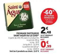 Maximarché Saint Agur offre