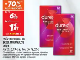 Netto Durex Préservatifs Feeling Extra Standard offre
