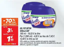 Netto Vivelle DOP GEL POT BÉTON offre