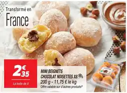 Netto MINI BEIGNETS CHOCOLAT NOISETTES offre