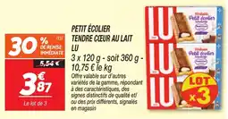 Netto LU Petit écolier offre