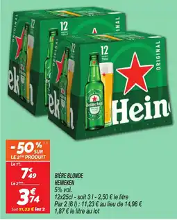 Netto Heineken Bière blonde offre