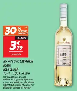 Netto Bernard Magrez BLEU DE MER offre