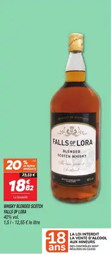 Netto Falls of lora whisky blended scotch offre