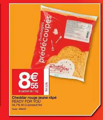 Cheddar Rouge Jeune Rùpé Ready For You
