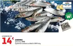 Auchan Pavillon France Sardines offre
