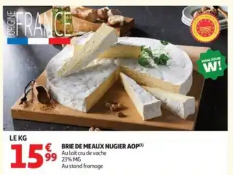 BRIE DE MEAUX NUGIER AOP