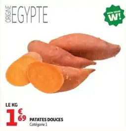 Auchan PATATES DOUCES offre