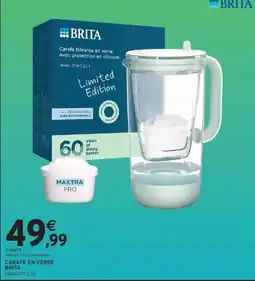 Intermarché BRITA Carafe en verre offre