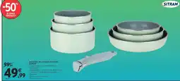 Intermarché SITRAM BATTERIE DE CUISSON 7 PIÈCES offre