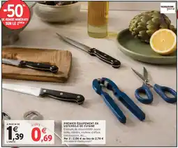 Intermarché Fackelmann brands premier équipement en ustensile de cuisine offre