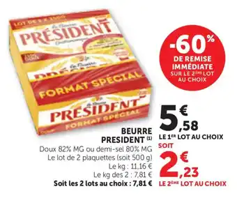 PRÉSIDENT BEURRE