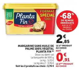Maximarché Planta Fin Margarine offre