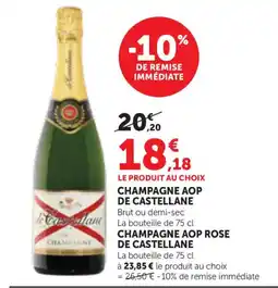 Maximarché de Castellane Champagne offre