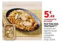 Maximarché PAD THAI ASIA TRAITEUR offre