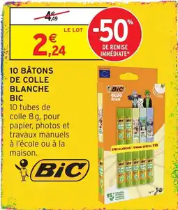Intermarché Express BIC Glue Stick offre